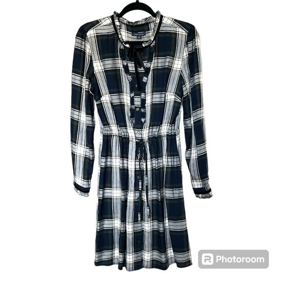 Tommy Hilfiger Dresses & Skirts - Tommy Hilfiger nwot Tartan Plaid midi dress size 10